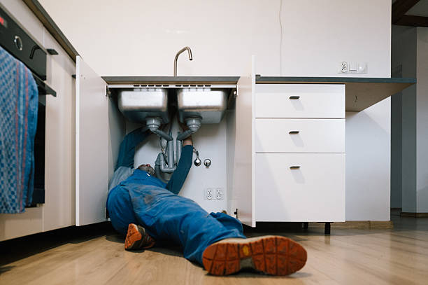 Professional Drain Cleaning technician working in Rancho Cucamonga, CA